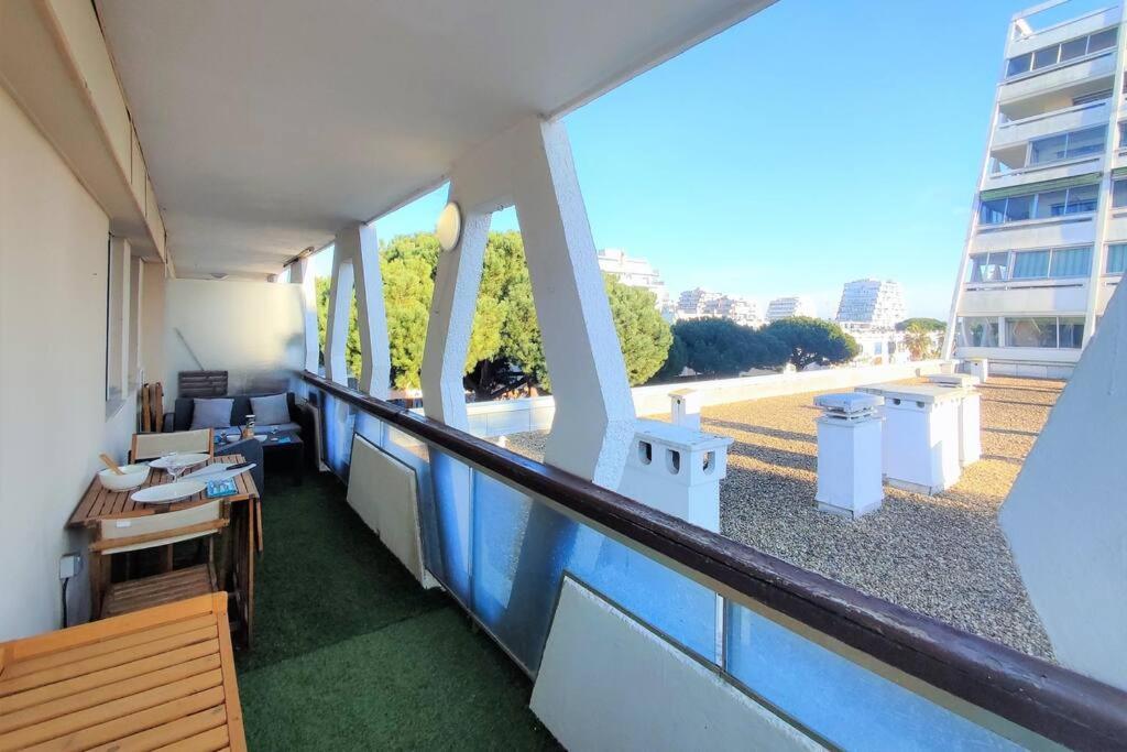 Grand Voile - Hyper Centre, Climatisation, Vue Panoramique Sur L'Architecture De La Grande Motte Apartment ภายนอก รูปภาพ