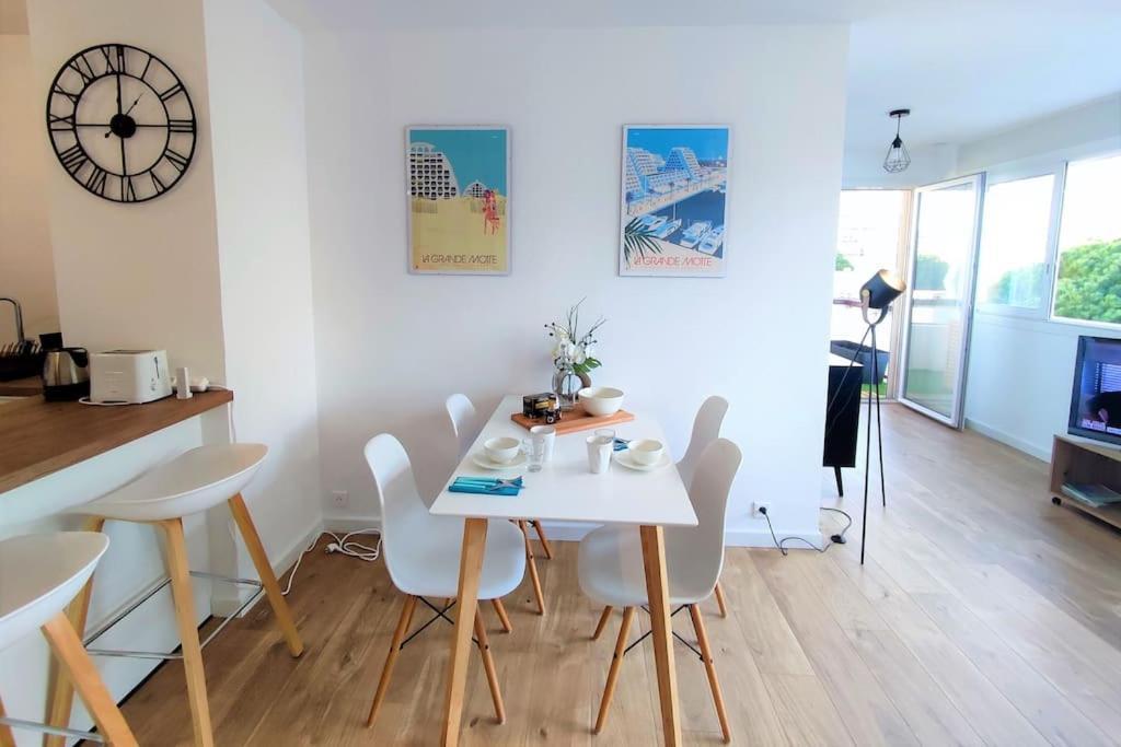 Grand Voile - Hyper Centre, Climatisation, Vue Panoramique Sur L'Architecture De La Grande Motte Apartment ภายนอก รูปภาพ