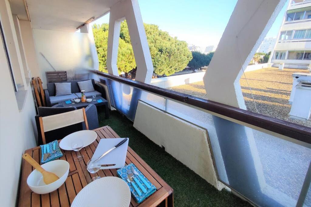 Grand Voile - Hyper Centre, Climatisation, Vue Panoramique Sur L'Architecture De La Grande Motte Apartment ภายนอก รูปภาพ